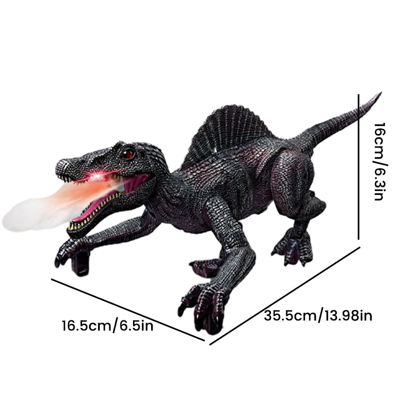 Spielzeug Dino | Ferngesteuert Lebensecht Interaktiv Nebel Effektvoll-Luzern Mode