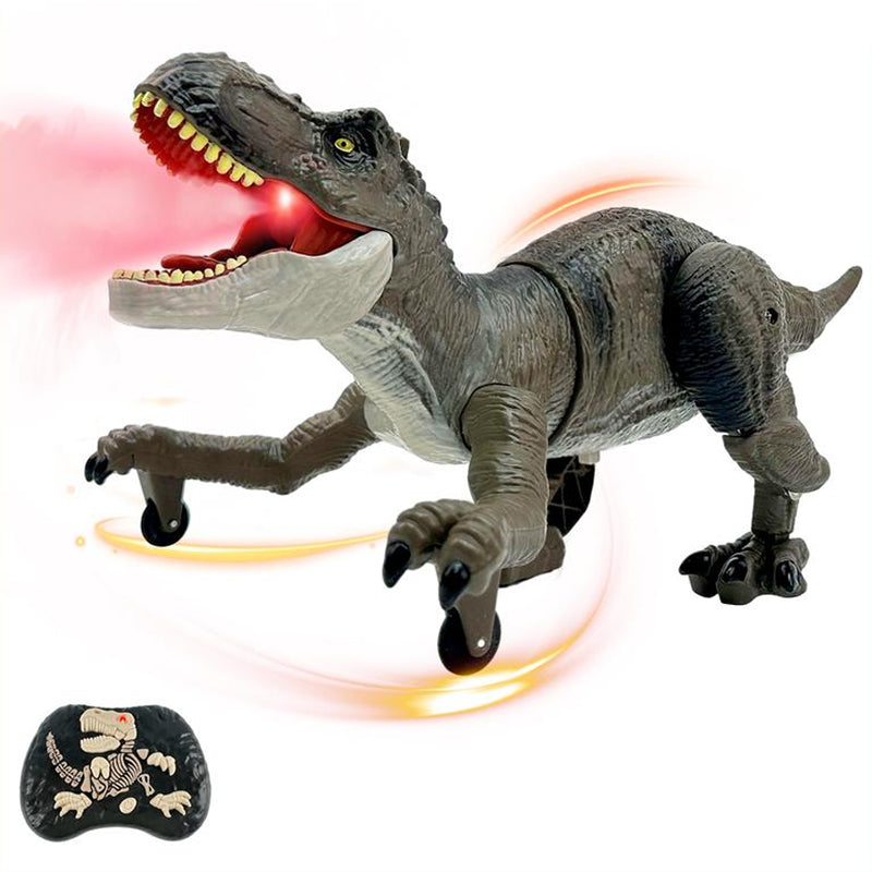 Spielzeug Dino | Ferngesteuert Lebensecht Interaktiv Nebel Effektvoll-Luzern Mode