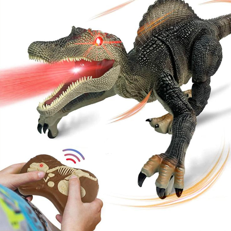 Spielzeug Dino | Ferngesteuert Lebensecht Interaktiv Nebel Effektvoll-Luzern Mode
