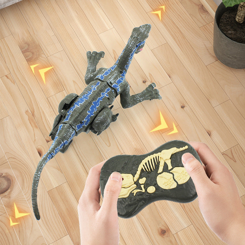 Spielzeug Dino | Ferngesteuert Lebensecht Interaktiv Nebel Effektvoll-Luzern Mode