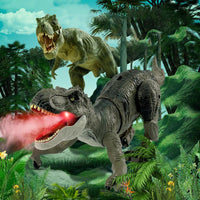 Spielzeug Dino | Ferngesteuert Lebensecht Interaktiv Nebel Effektvoll-Luzern Mode