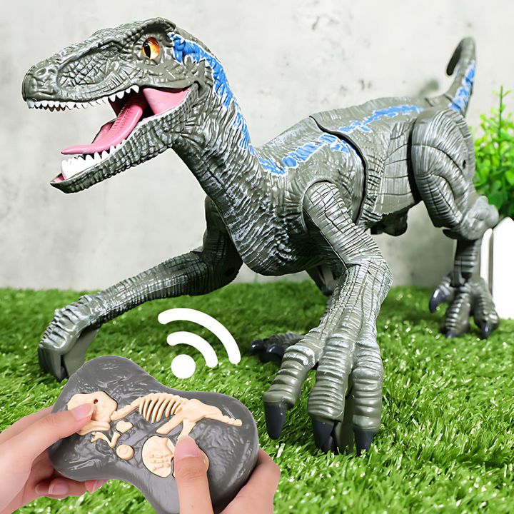 Spielzeug Dino | Ferngesteuert Lebensecht Interaktiv Nebel Effektvoll-Luzern Mode