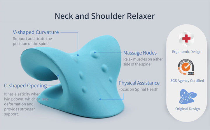 Nekstretcher | Ergonomisch druckentlastend | Bessere Haltung | Vielseitig-Luzern Mode