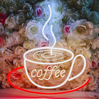 Neonlampe | Kaffeetasse | Stilvoll | Langlebig | Atmosphärisch | USB | Touch | Vielseitig-Luzern Mode