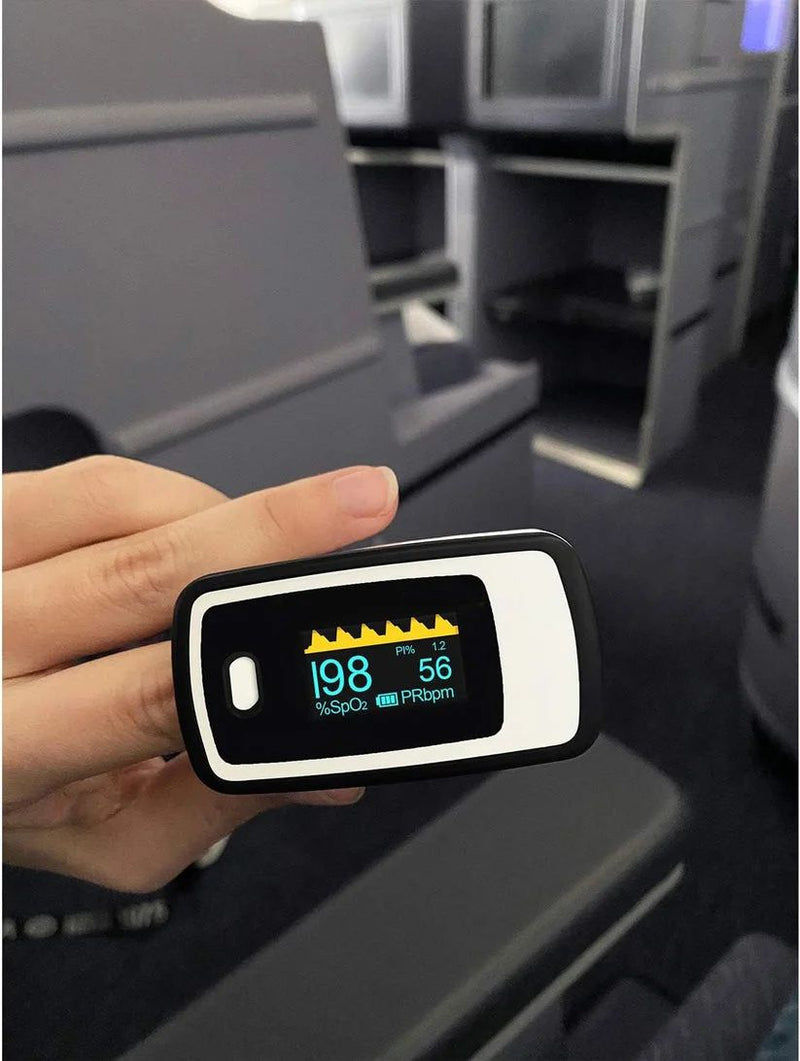 Sauerstoffmessgerät | Finger | LED-Display | Präzise | Kompakt | Langlebig-Luzern Mode