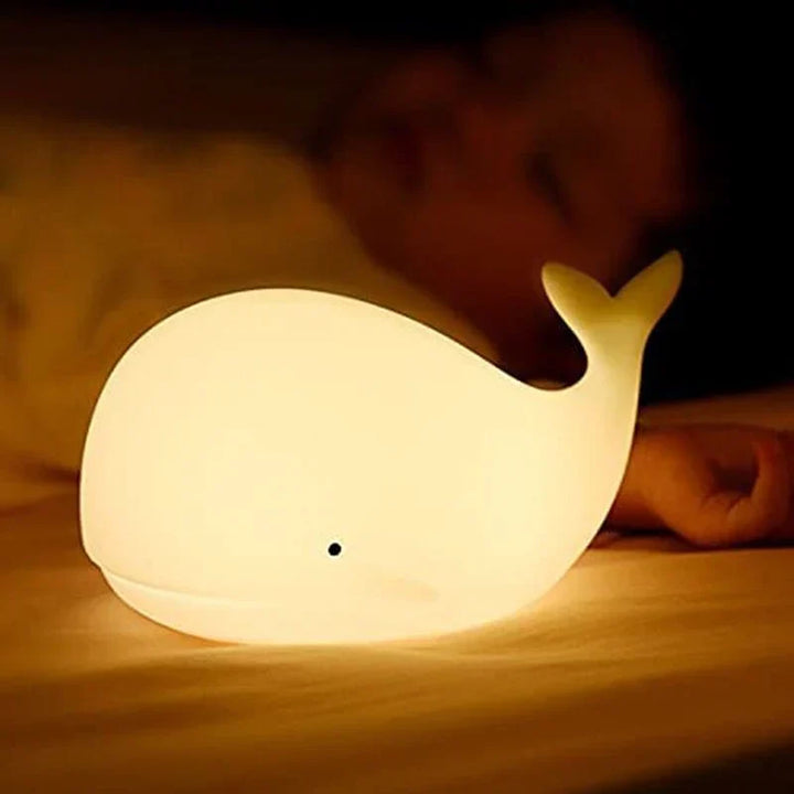 Kinder-Nachtlampe | Wal Mehrfarbig LED Langlebig USB Gemütlich-Luzern Mode