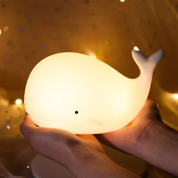 Kinder-Nachtlampe | Wal Mehrfarbig LED Langlebig USB Gemütlich-Luzern Mode
