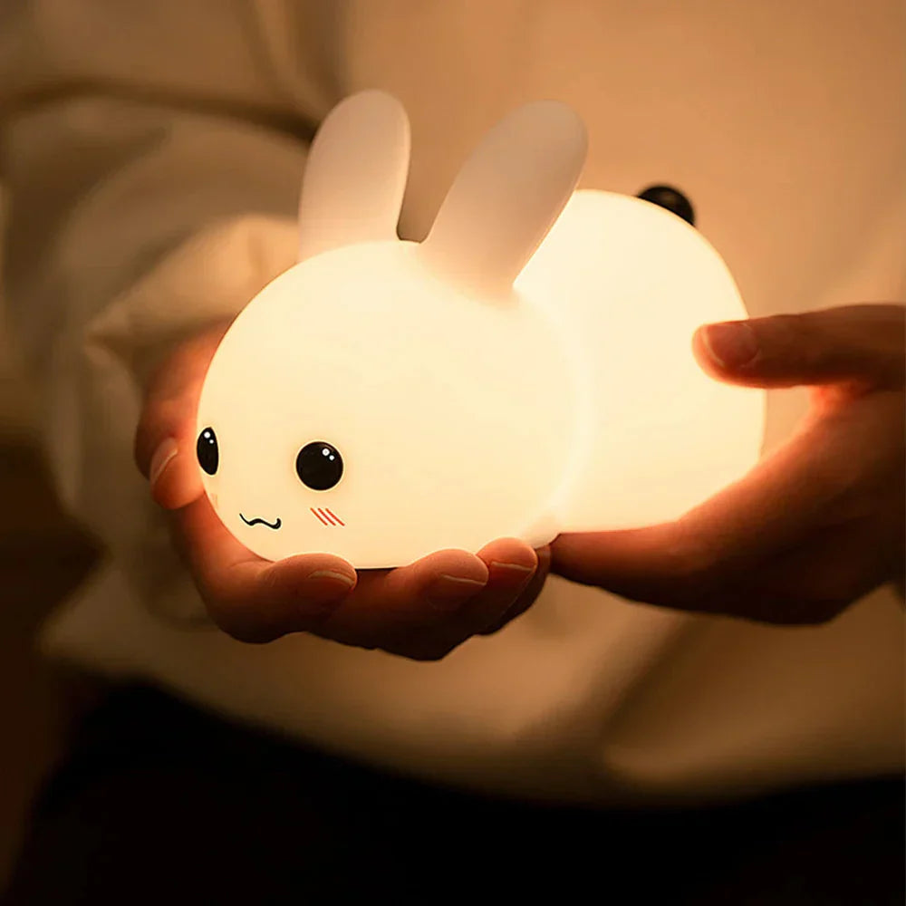 Kinder-Nachtlicht | Hase Niedlich Langlebig Vielseitig Beruhigend-Luzern Mode