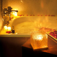 Prismalampe mit Nordlicht-Effekt | Würfel | Aufladbar | Mehrfarbig-Mittel-Luzern Mode
