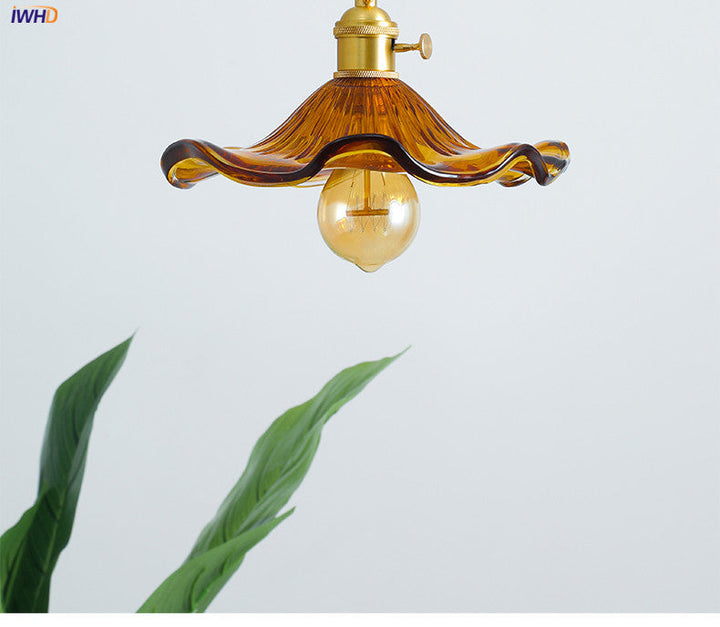 Deckenlampe | LED Energiesparend Stimmungsvoll Vielseitig Glas Kupfer Stilvoll-Luzern Mode