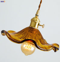 Deckenlampe | LED Energiesparend Stimmungsvoll Vielseitig Glas Kupfer Stilvoll-Luzern Mode