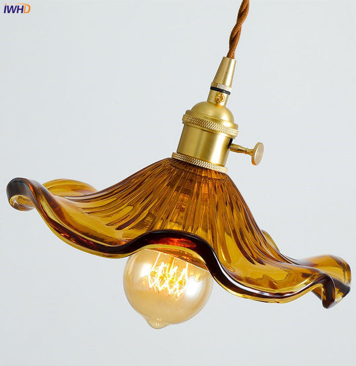 Deckenlampe | LED Energiesparend Stimmungsvoll Vielseitig Glas Kupfer Stilvoll-Luzern Mode