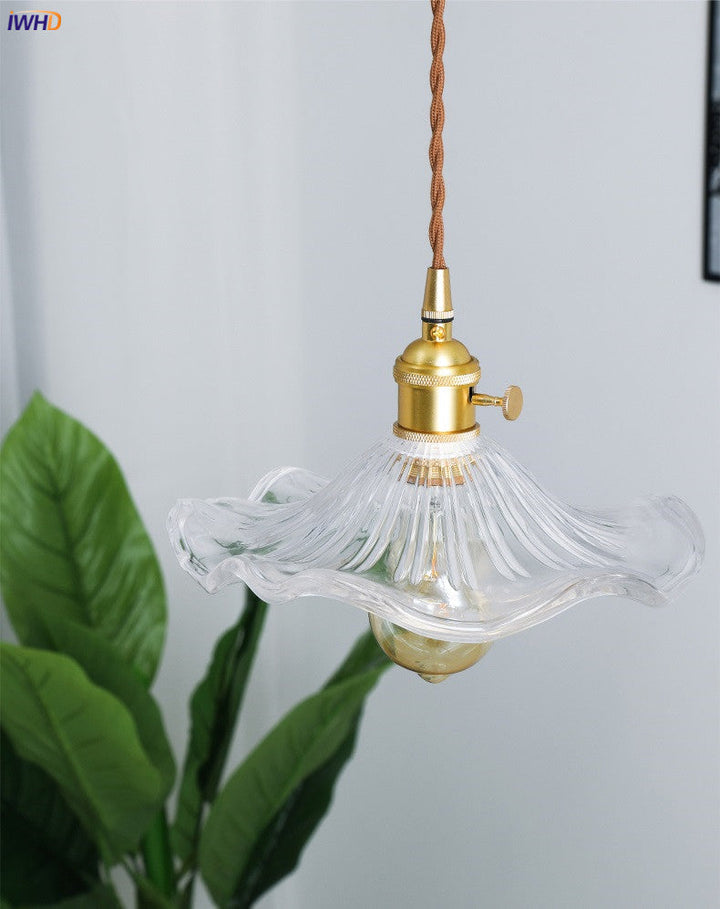 Deckenlampe | LED Energiesparend Stimmungsvoll Vielseitig Glas Kupfer Stilvoll-Luzern Mode