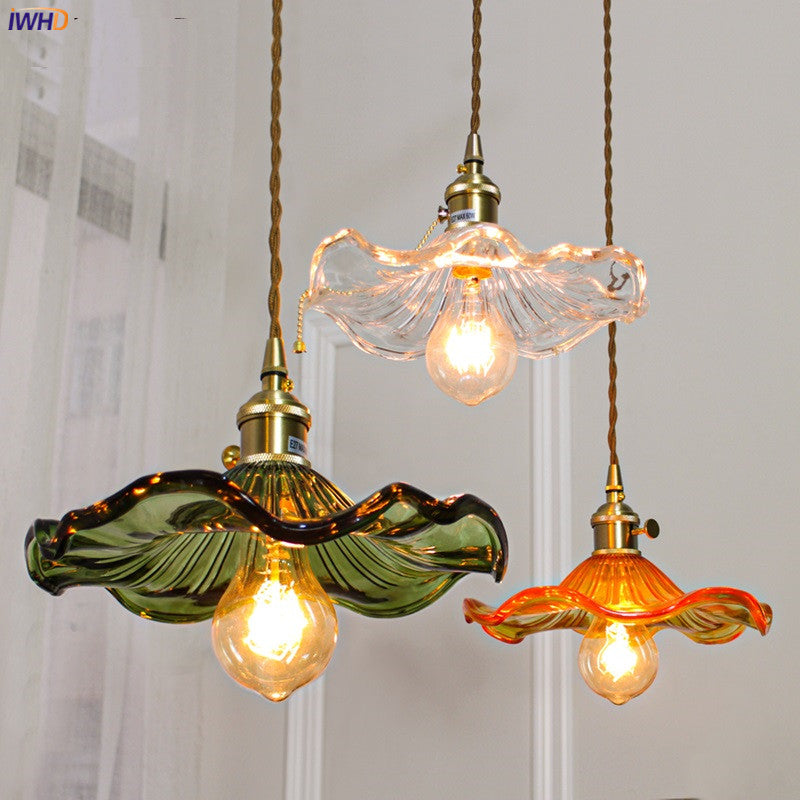 Deckenlampe | LED Energiesparend Stimmungsvoll Vielseitig Glas Kupfer Stilvoll-Luzern Mode