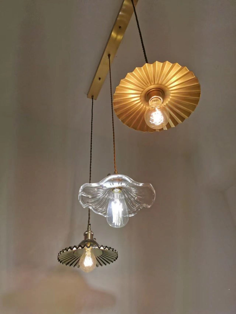 Deckenlampe | LED Energiesparend Stimmungsvoll Vielseitig Glas Kupfer Stilvoll-Luzern Mode
