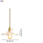 Deckenlampe | LED Energiesparend Stimmungsvoll Vielseitig Glas Kupfer Stilvoll-Glas3-Luzern Mode