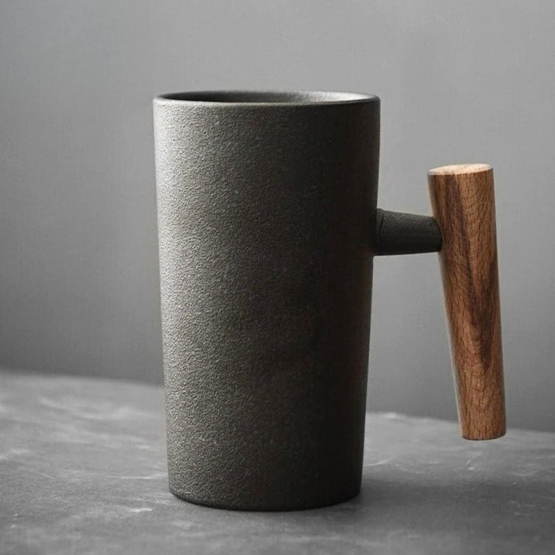 Latte-Tasse | Keramisch Stilvoll Nachhaltig Vielseitig 220ML Praktisch-Onyx-Einzelne Tasse-Luzern Mode