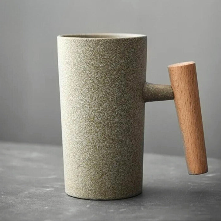 Latte-Tasse | Keramisch Stilvoll Nachhaltig Vielseitig 220ML Praktisch-Sage-Einzelne Tasse-Luzern Mode