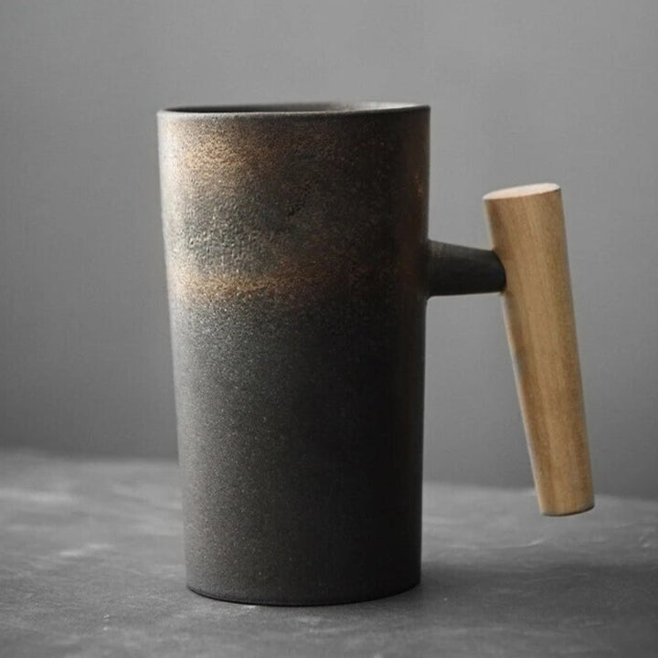 Latte-Tasse | Keramisch Stilvoll Nachhaltig Vielseitig 220ML Praktisch-Volcanic-Einzelne Tasse-Luzern Mode