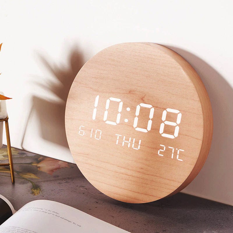 Wanduhr | Stilvoll Minimalistisch Nordic Einzigartig Vielseitig Langlebig-Holz-Luzern Mode
