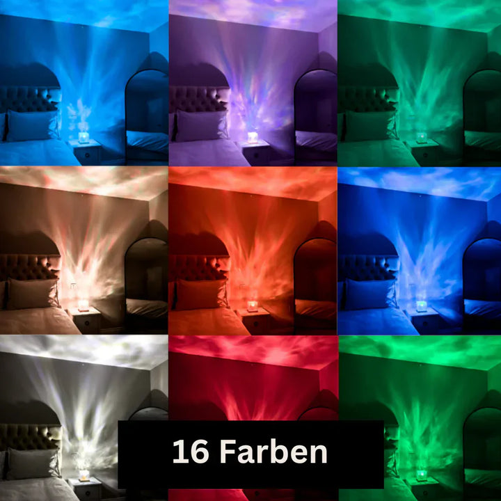 Nordlicht Lampe | Mehrfarbig Einzigartig Stilvoll Stimmungsvolles Licht USB Einstellbar-Luzern Mode