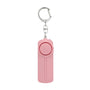 Notfallalarm Schlüsselanhänger | Laut | Hell | Wiederaufladbar | Kompakt | USB-C-Rosa-Luzern Mode