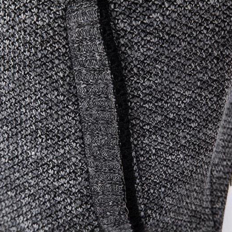 Herren Strickweste mit Reißverschluss für Business und Freizeit-Luzern Mode