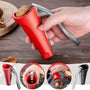 Nussknacker | Ergonomisch Vielseitig Praktisch Langlebig Rutschfest-Rot-Luzern Mode