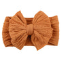 Baby Stirnband mit Schleife - Weiches Kopfband für Mädchen-Khaki-Luzern Mode