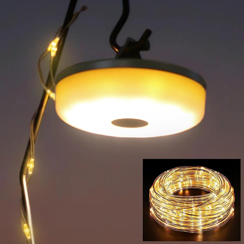 LED-Lichterkette | USB-Aufladbar Stilvoll Stimmungsvolll Vielseitig Energiesparend-Luzern Mode
