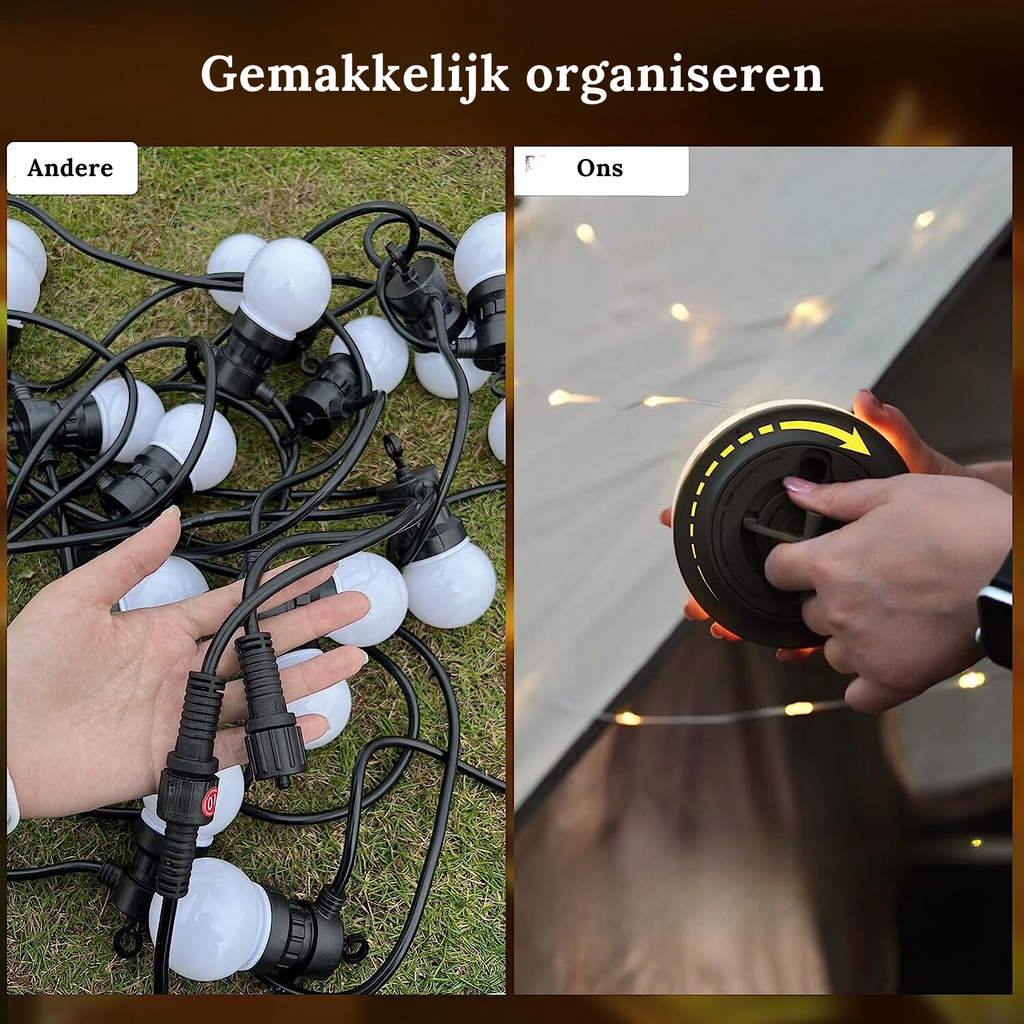 LED-Lichterkette | USB-Aufladbar Stilvoll Stimmungsvolll Vielseitig Energiesparend-Luzern Mode