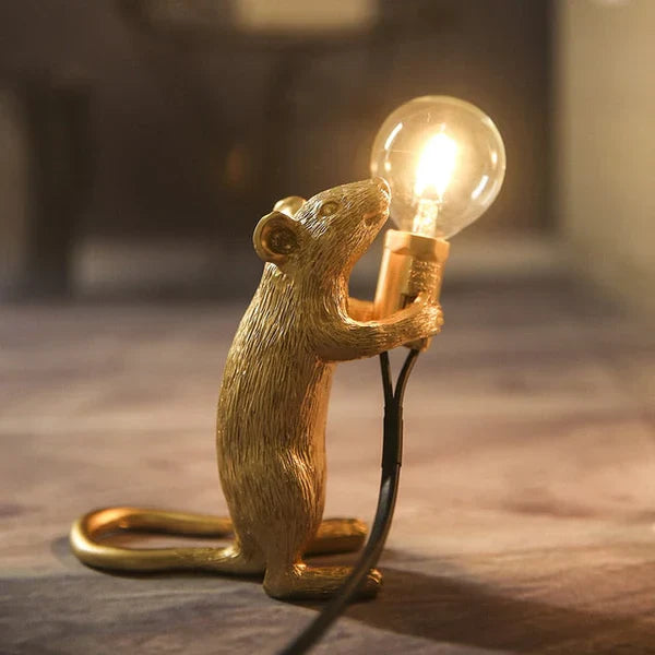 Mäuselampe | Originell Stilvoll Verspielt Vielseitig Stimmungsvolles Licht Langlebig-Luzern Mode