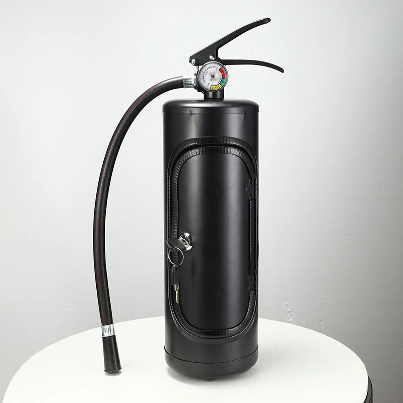 Flaschenhalter | Feuerlöscher Stilvoll Einzigartig Geschenk Humor Kreativ-Schwarz-Luzern Mode