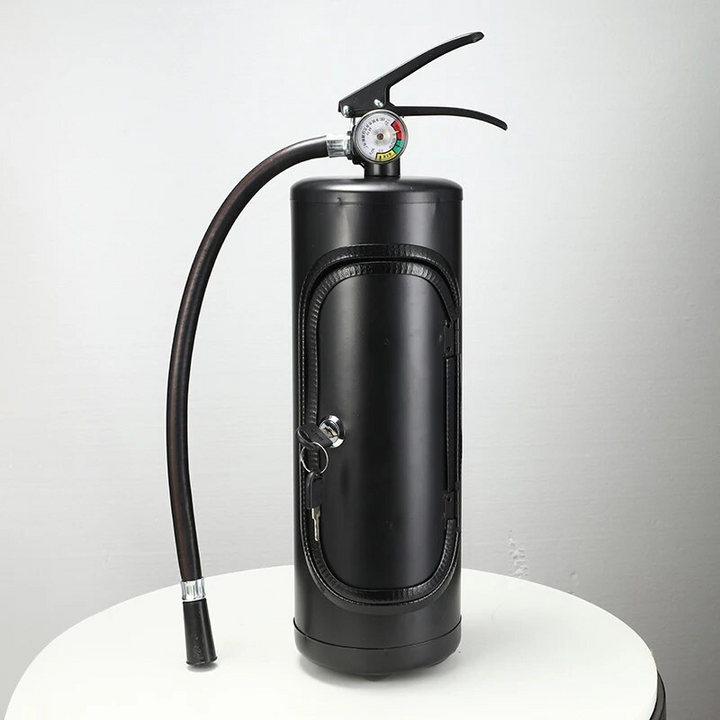Flaschenhalter | Feuerlöscher Stilvoll Einzigartig Geschenk Humor Kreativ-Schwarz-Luzern Mode