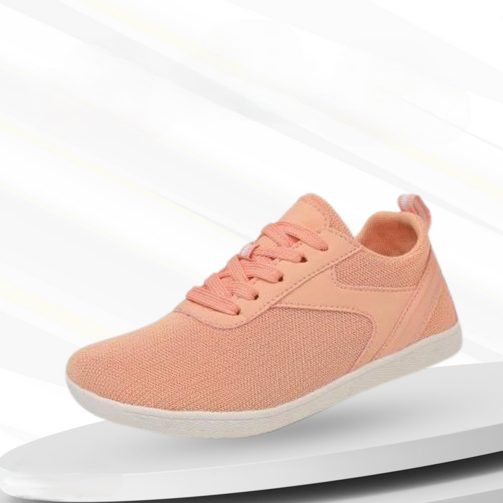 Barfuß Sneaker | Orthopädisch | Unisex | Rutschfest | Schnürverschluss-Rosé-36-Luzern Mode