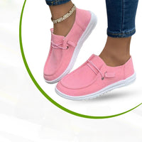 Damen Freizeitschuhe | Orthopädische | Slip-On | Einfarbig | Luftig-Rosa-36-Luzern Mode