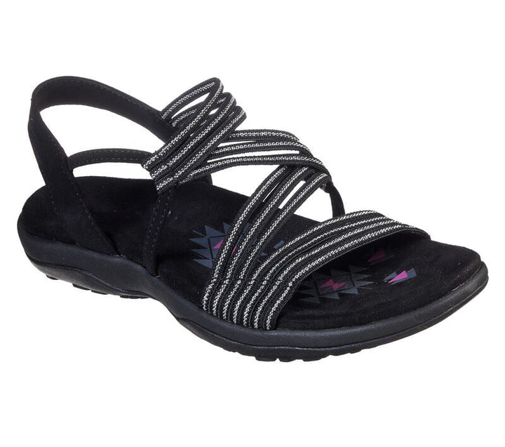 Damen Sandalen | Riemchen | Orthopädisch | Verstellbar | Offenes Design-Schwarz-36-Luzern Mode