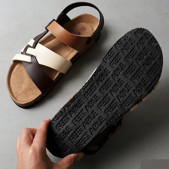 Lernende Damen Sandalen | Verstellbar | Riemchen | Offenes Design | Nachhaltig-Luzern Mode