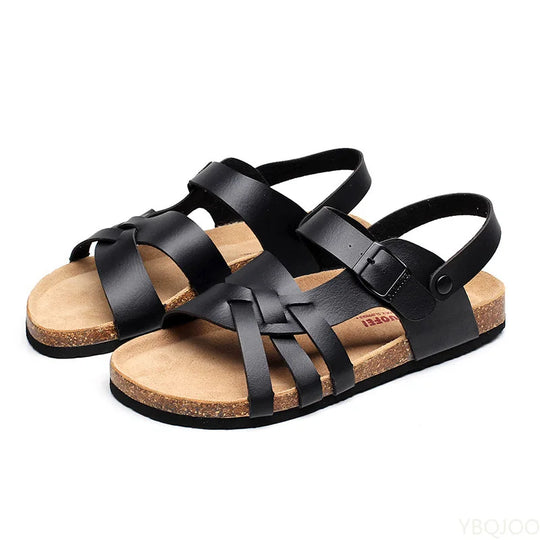 Lernende Damen Sandalen | Verstellbar | Riemchen | Offenes Design | Nachhaltig-Luzern Mode