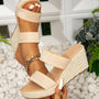 Orthopädische Damen-Sommersandalen mit Fußbett – Léanne