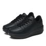 Damen Orthopädische Sneakers - Bequeme Sport-Schuhe-Schwarz-35-Luzern Mode