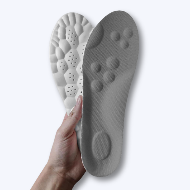 Einlegesohlen | Orthopädisch Komfortabel Vielseitig Unterstützung-Grau-35-36-Luzern Mode