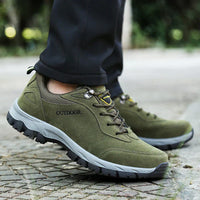 Herren Wanderschuhe | Orthopädisch | Niedrig | Sportlich | Schnürung-Luzern Mode