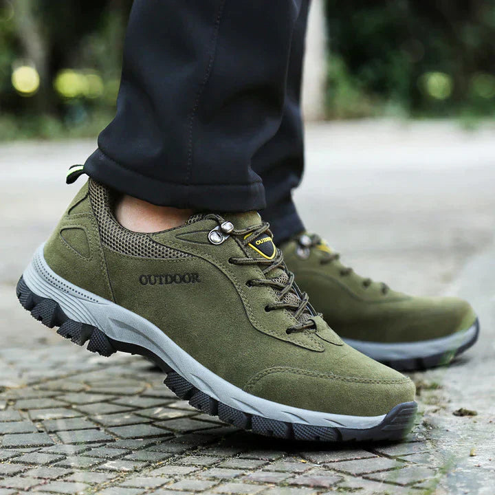Herren Wanderschuhe | Orthopädisch | Niedrig | Sportlich | Schnürung-Luzern Mode
