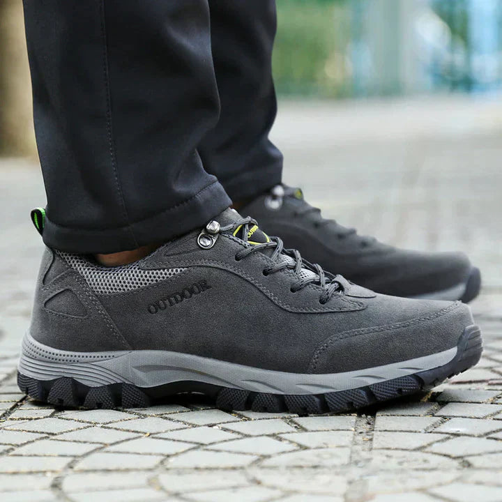 Herren Wanderschuhe | Orthopädisch | Niedrig | Sportlich | Schnürung-Luzern Mode