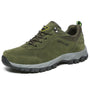 Herren Wanderschuhe | Orthopädisch | Niedrig | Sportlich | Schnürung-Grün-39-Luzern Mode