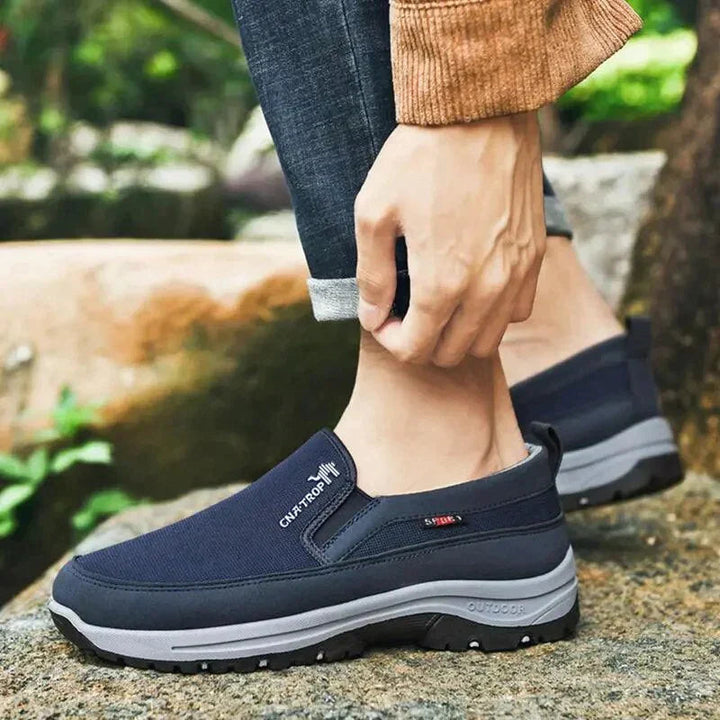 Herren Wanderschuhe | Orthopädisch | Einsteigen | Einfarbig | Rutschfest-Luzern Mode
