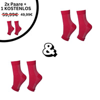 -Rood-35-38-2x Paar (+1 Gratis)-Luzern Mode