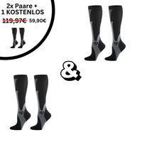 -S-M (34-37)-Schwarz-2x Paar(+1 Gratis)-Luzern Mode