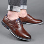 Herren Schuhe | Elegante | Leder | Handgefertigt | Orthopädisch | Schnürsenkel-Braun-39-Luzern Mode